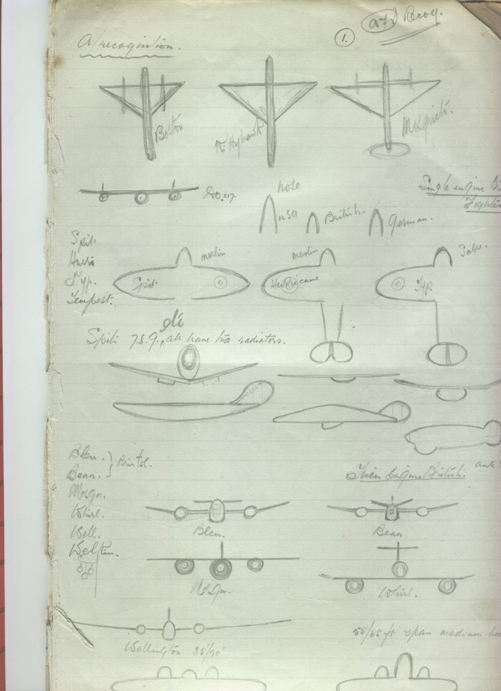 Airecraft Recognition sketches