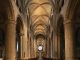 Interior of Durham Cathedral. Architectural style of the Church in Norman England