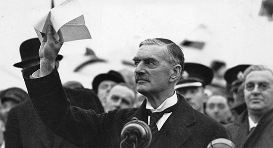 Munich Agreement: Neville Chamberlain promises Peace in Our Time