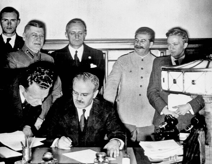 Signing of the Nazi-Soviet Pact