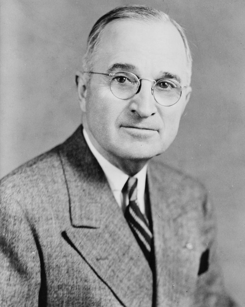 President Truman oversaw the increased US involvement in Europe after the Second World War