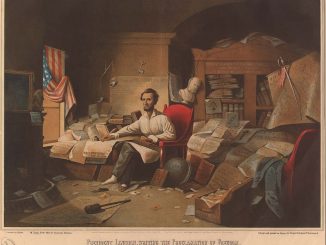 Abraham Lincoln Writing the Emancipation Proclamation - Image Analysis