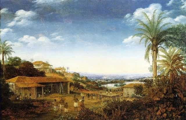 Engenho Sugar Plantation. At one time the largest Sugar Plana