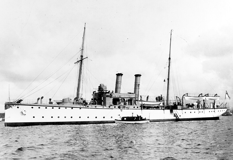 SMS Panther. German vessel sent to Agadir in 1911 which sparked one of the crisis that helped to cause the first world war.